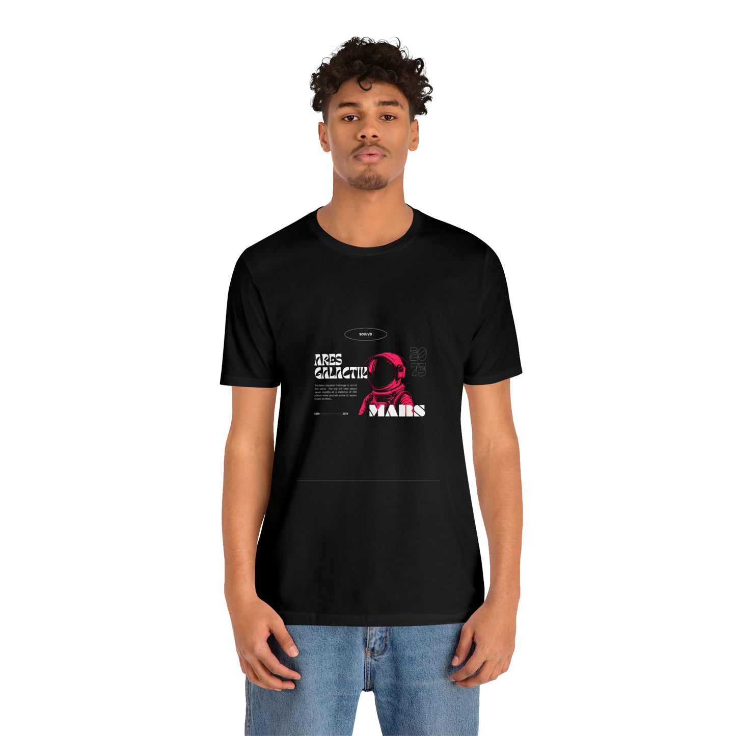 Soluvd Mars Unisex, Women's, Men's Short Sleeve Tee