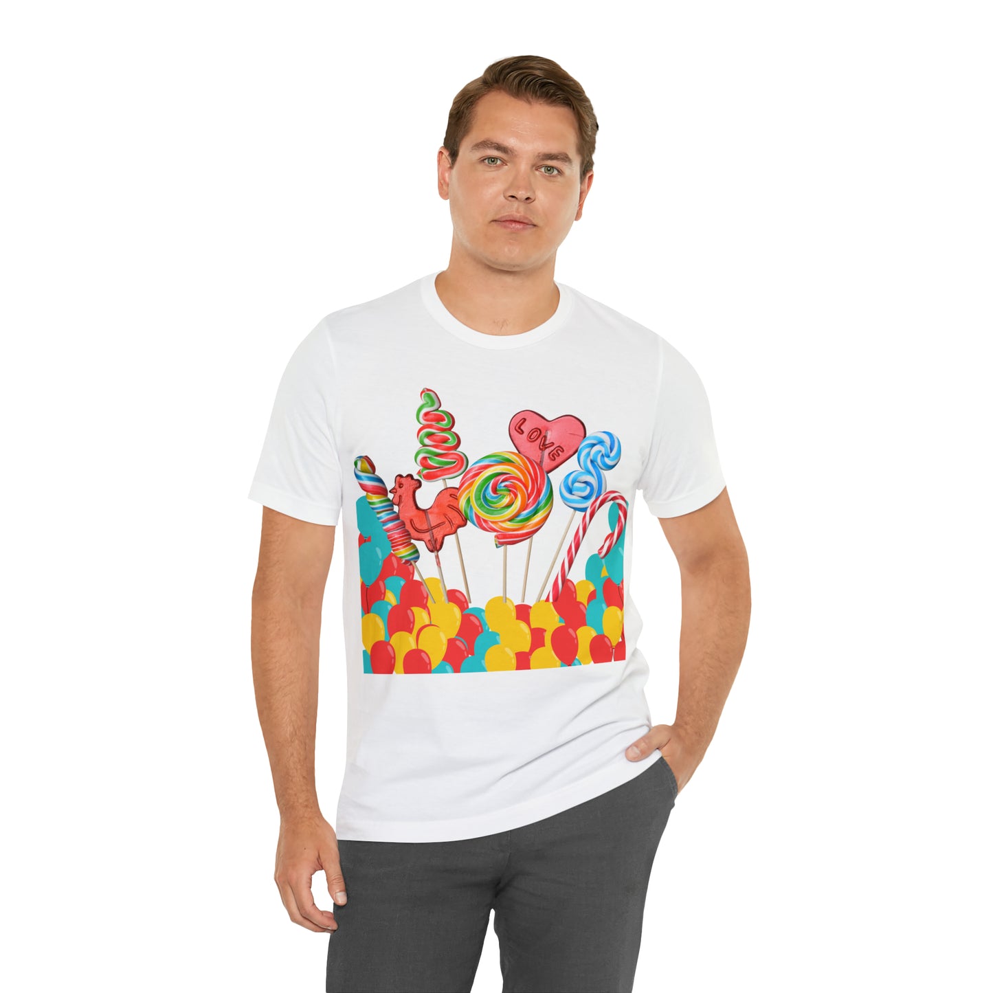Soluvd Candyland Unisex, Women's, Men's Short Sleeve Tee