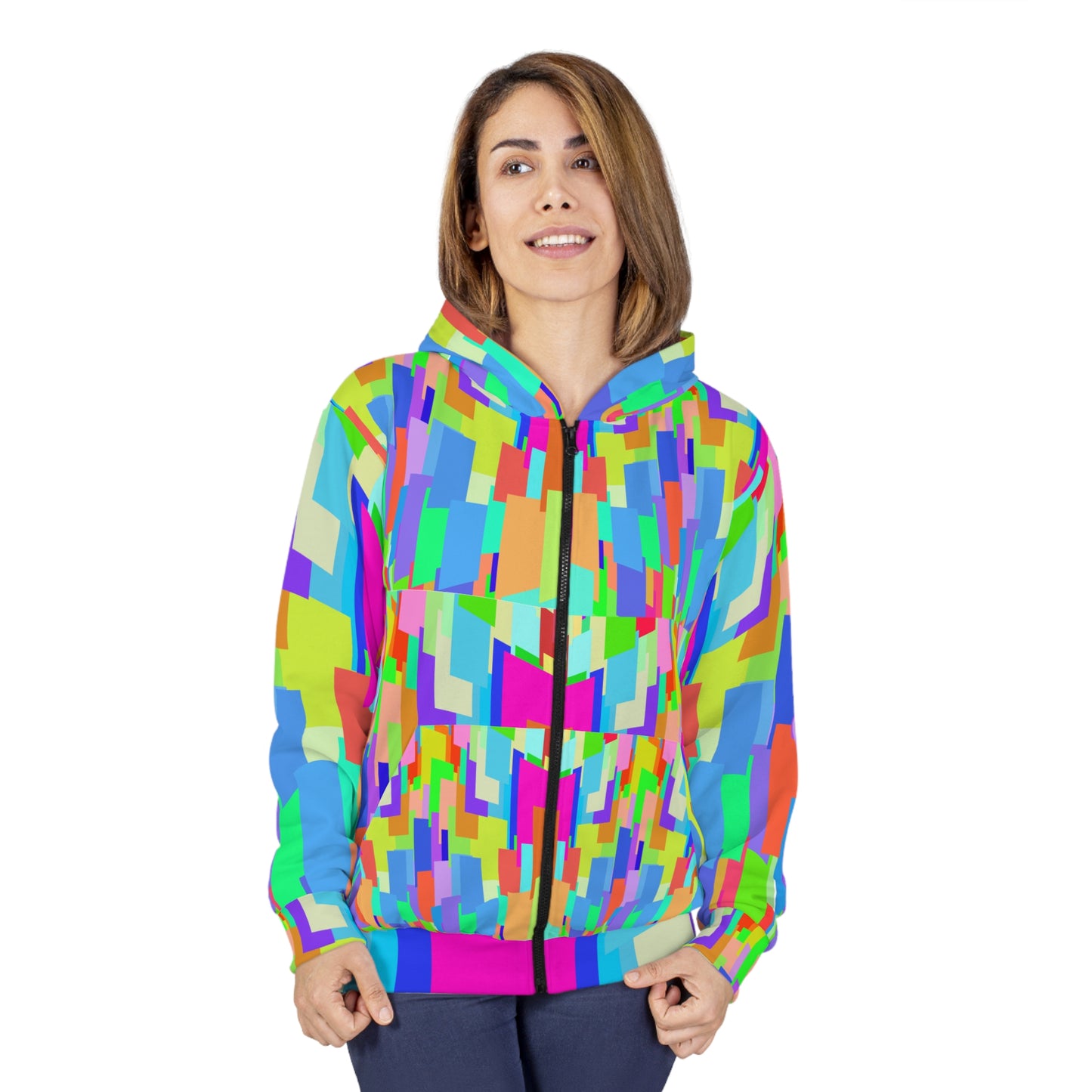 Soluvd Boxes Unisex, Women's, Men's Zip Hoodie