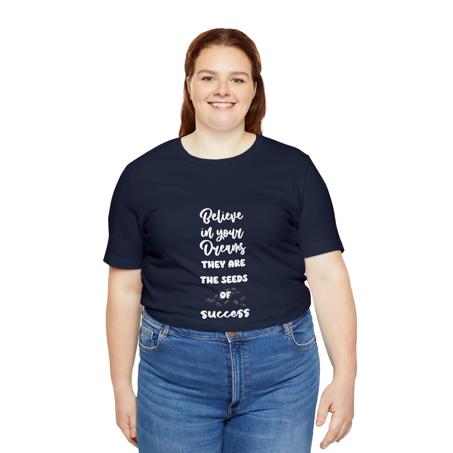Soluvd Believe in Your Dreams Unisex, Women's, Men's Jersey Short Sleeve Tee