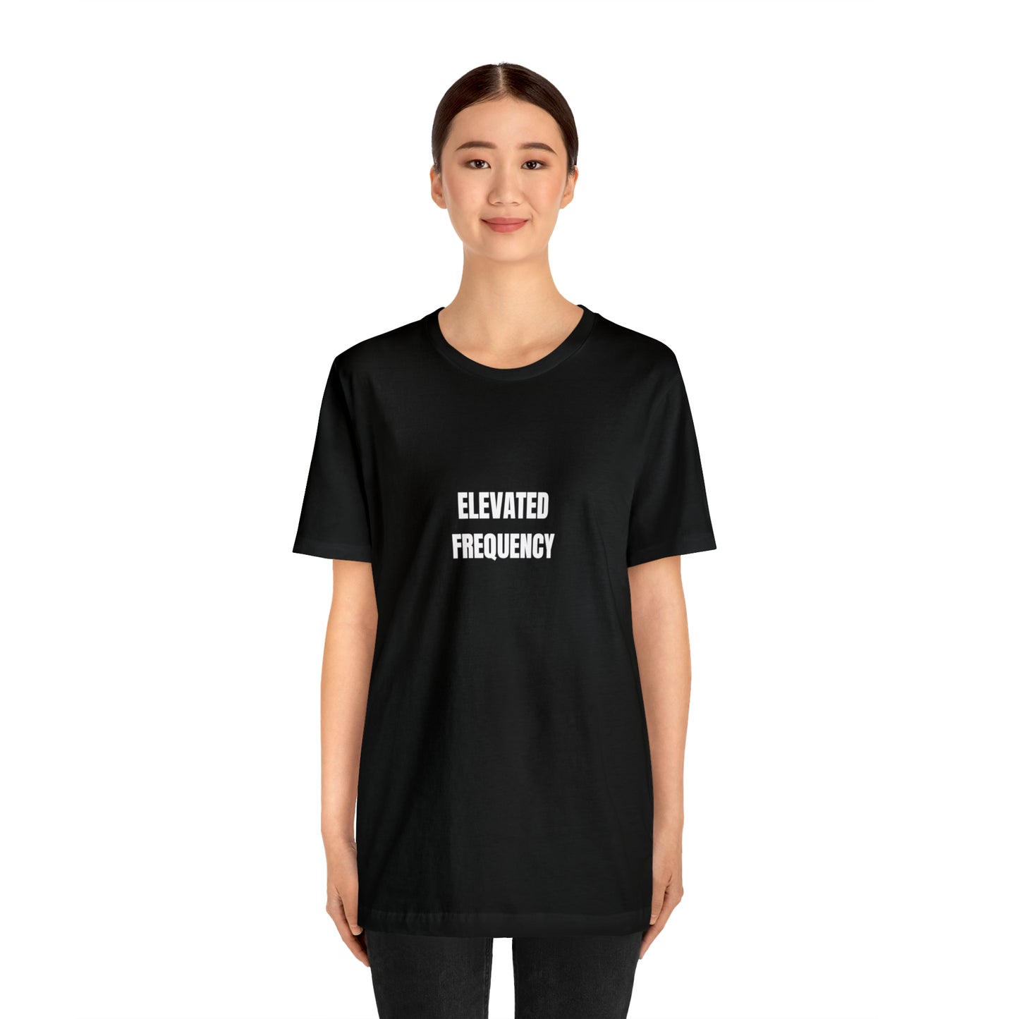 Soluvd Elevated Frequency Unisex, Women's, Men's Jersey Short Sleeve Tee