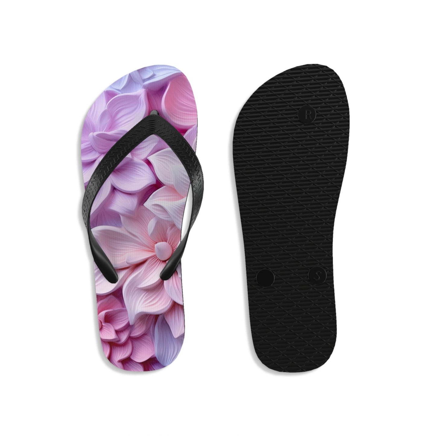 Soluvd 3D Flower An Unisex, Women's, Men's Flip-Flops