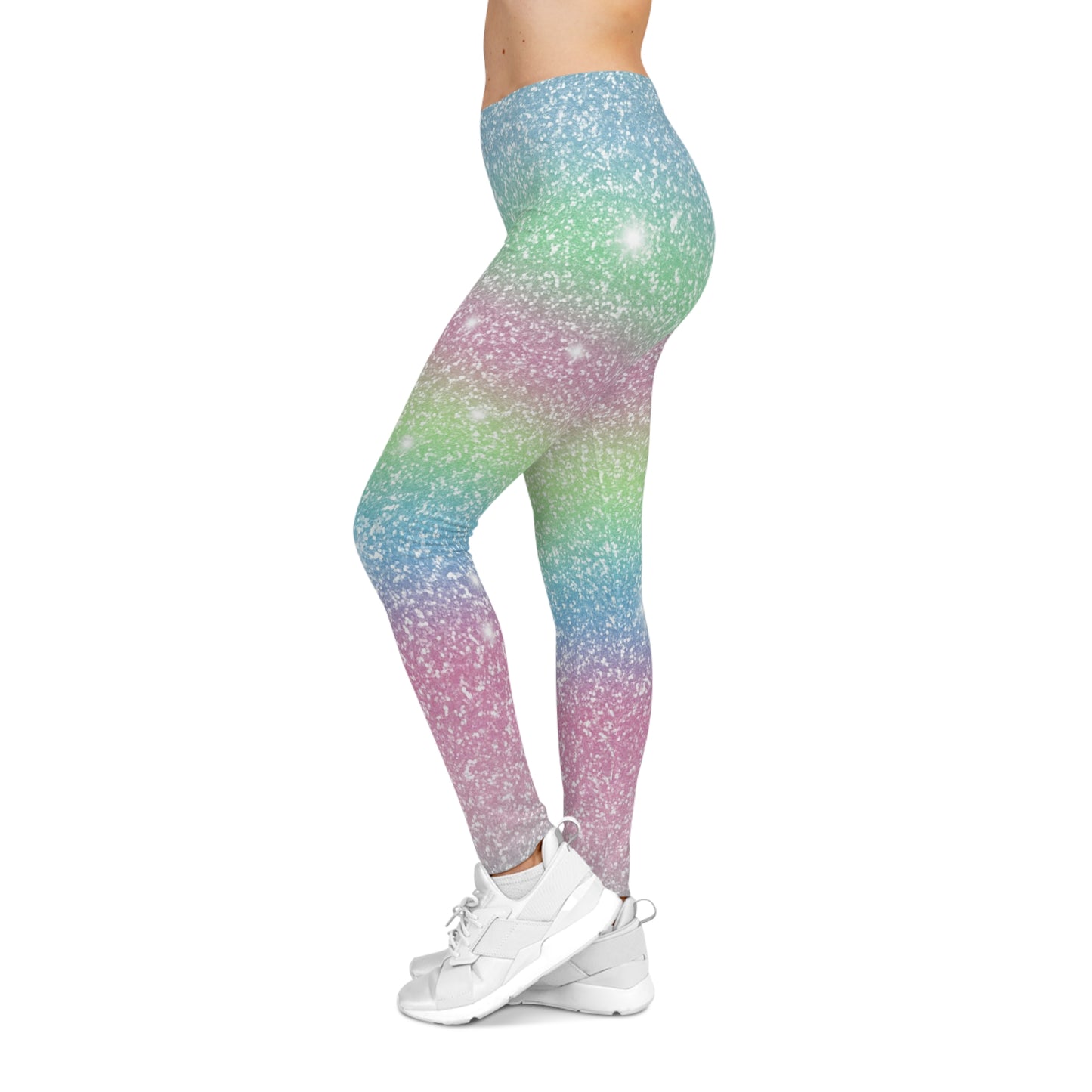 Soluvd Blessed-Is-She Premium Women's Leggings, Yoga Leggings