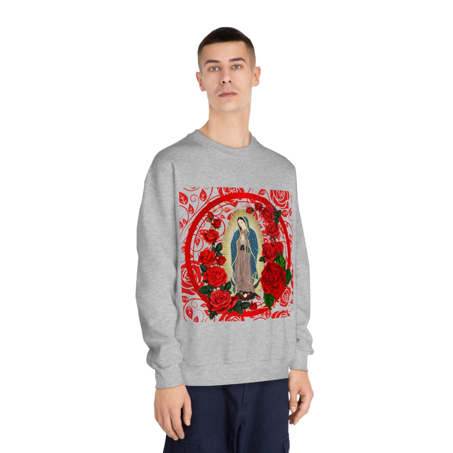 Soluvd Roses Unisex DryBlend® Crewneck Sweatshirt