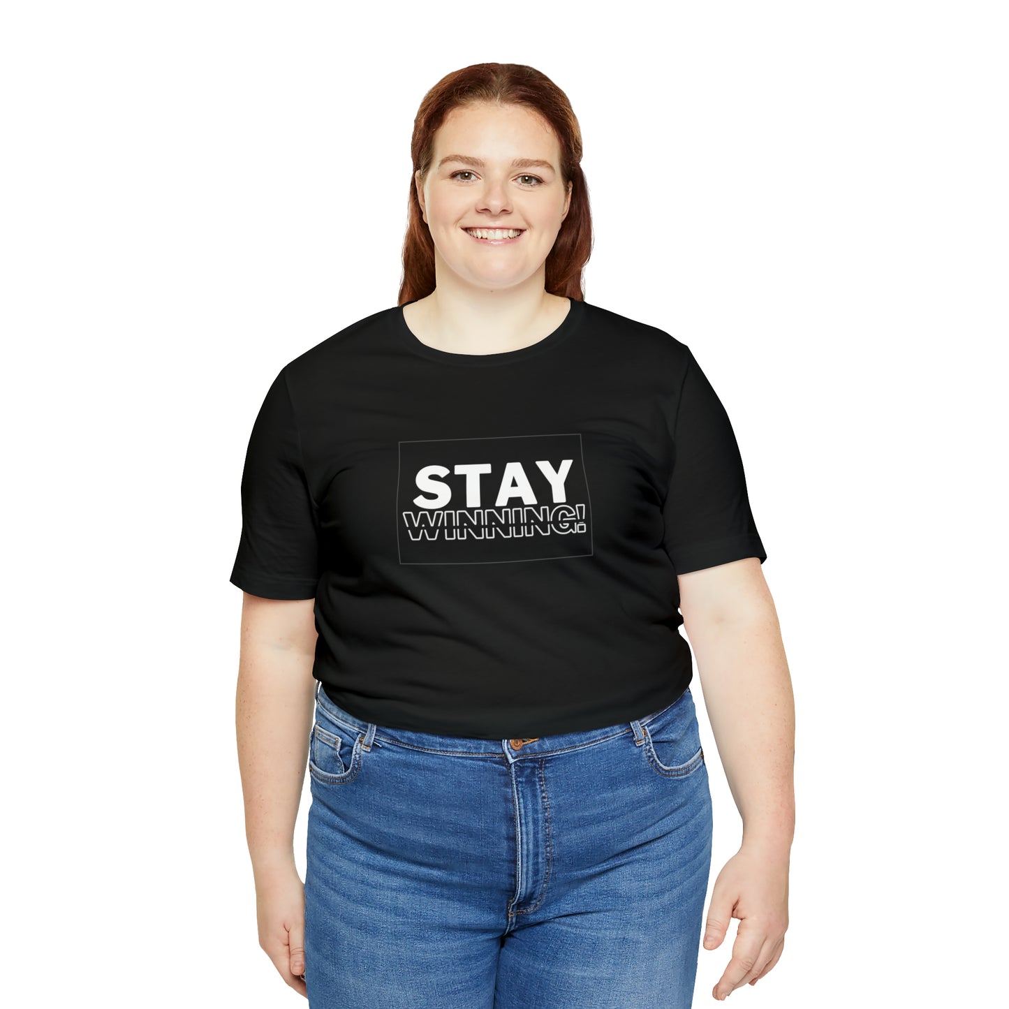 Soluvd Stay Winning Unisex, Women's, Men's Short Sleeve Tee