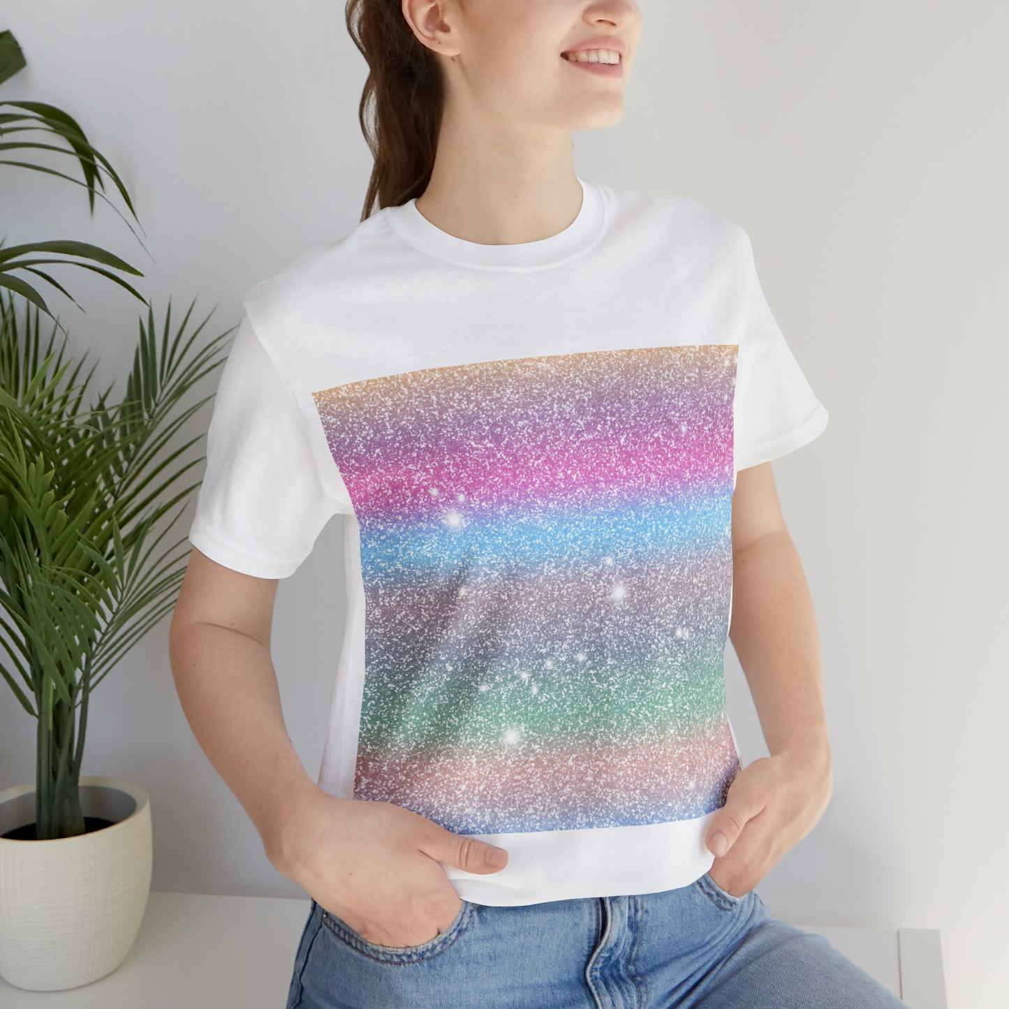 Soluvd Sparkle Unisex, Women's, Men's Jersey Short Sleeve Tee