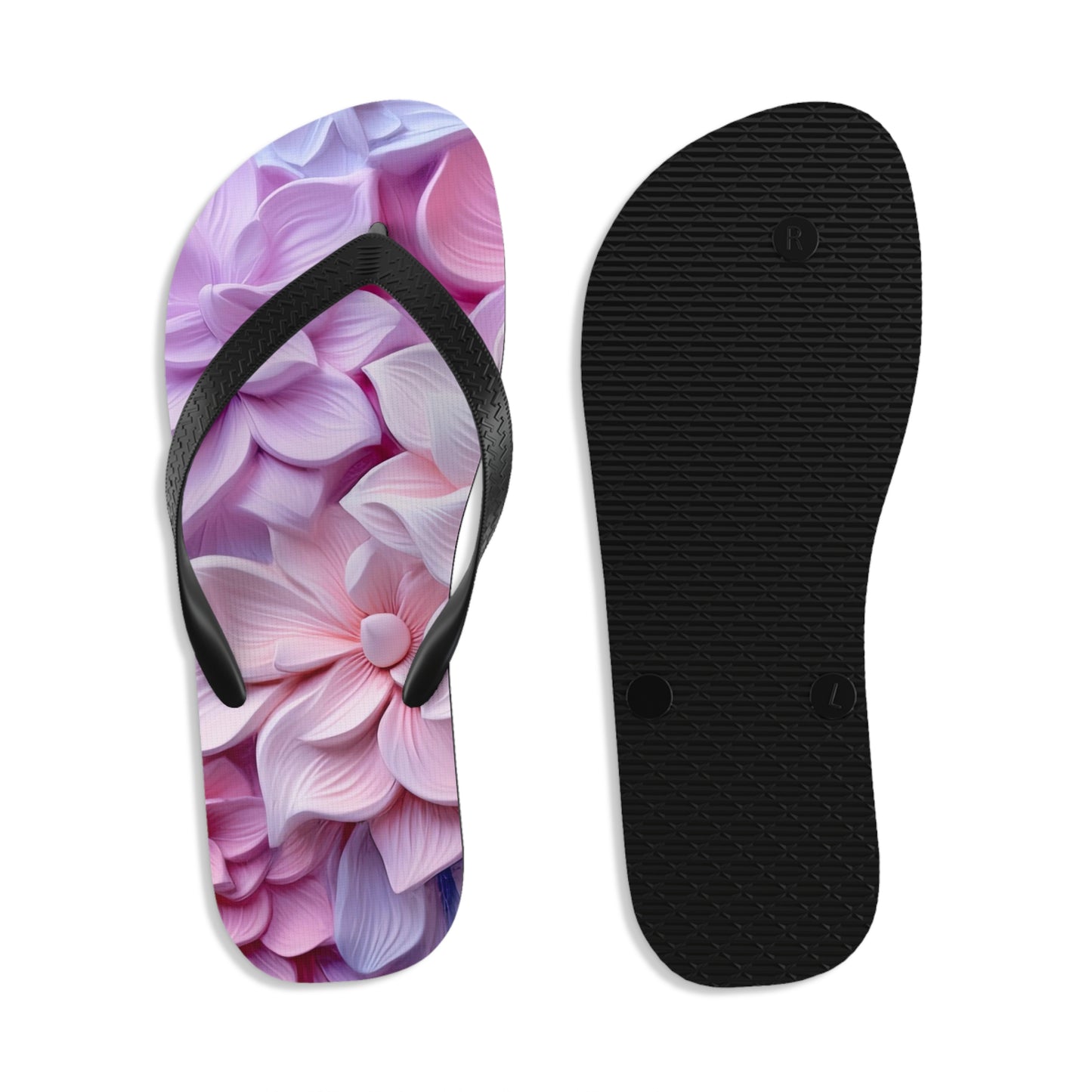 Soluvd 3D Flower An Unisex, Women's, Men's Flip-Flops