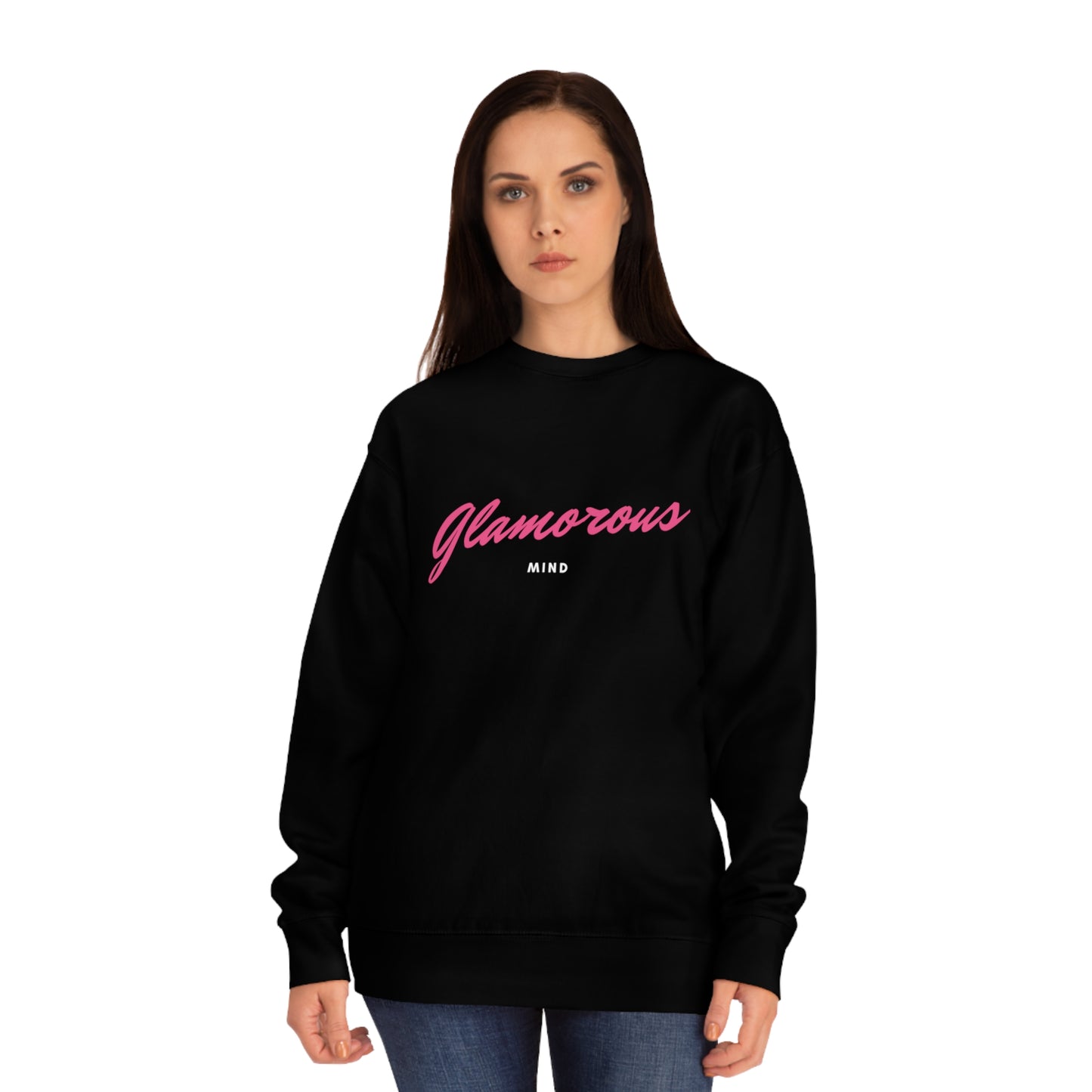 Soluvd Glamorous Mind Unisex, Women's, Men's Crew Sweatshirt