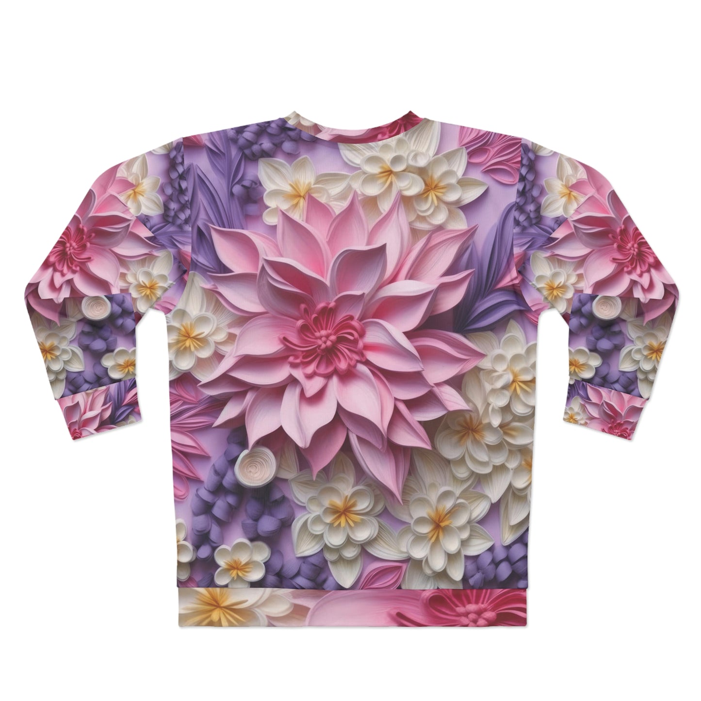 Poppin Floral Unisex Sweatshirt | Soluvd | Women's and Men's