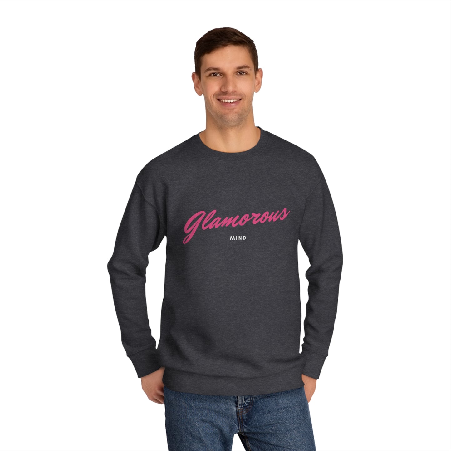 Soluvd Glamorous Mind Unisex, Women's, Men's Crew Sweatshirt