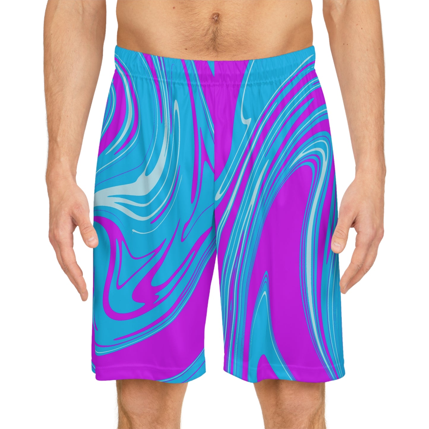 Soluvd Swirlie Basketball Shorts