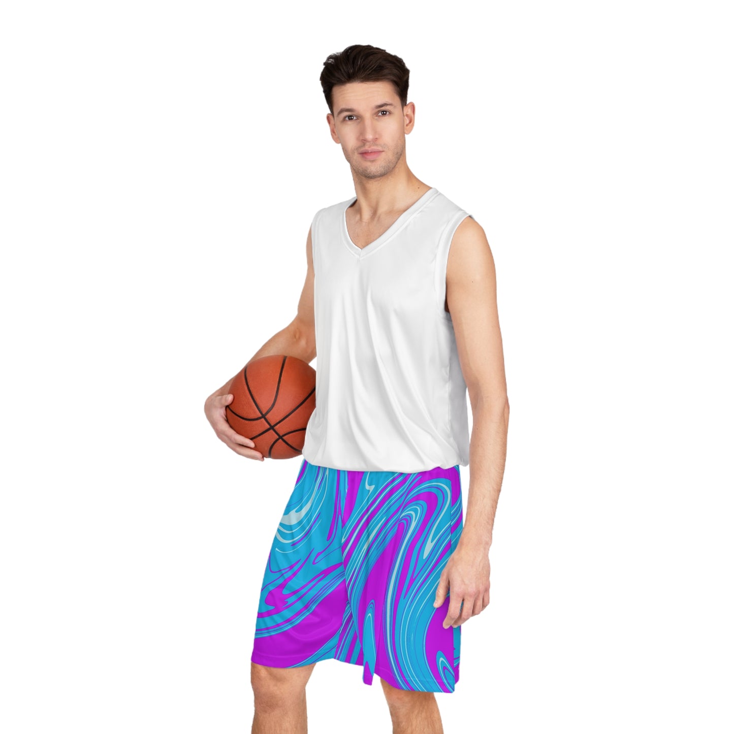 Soluvd Swirlie Basketball Shorts