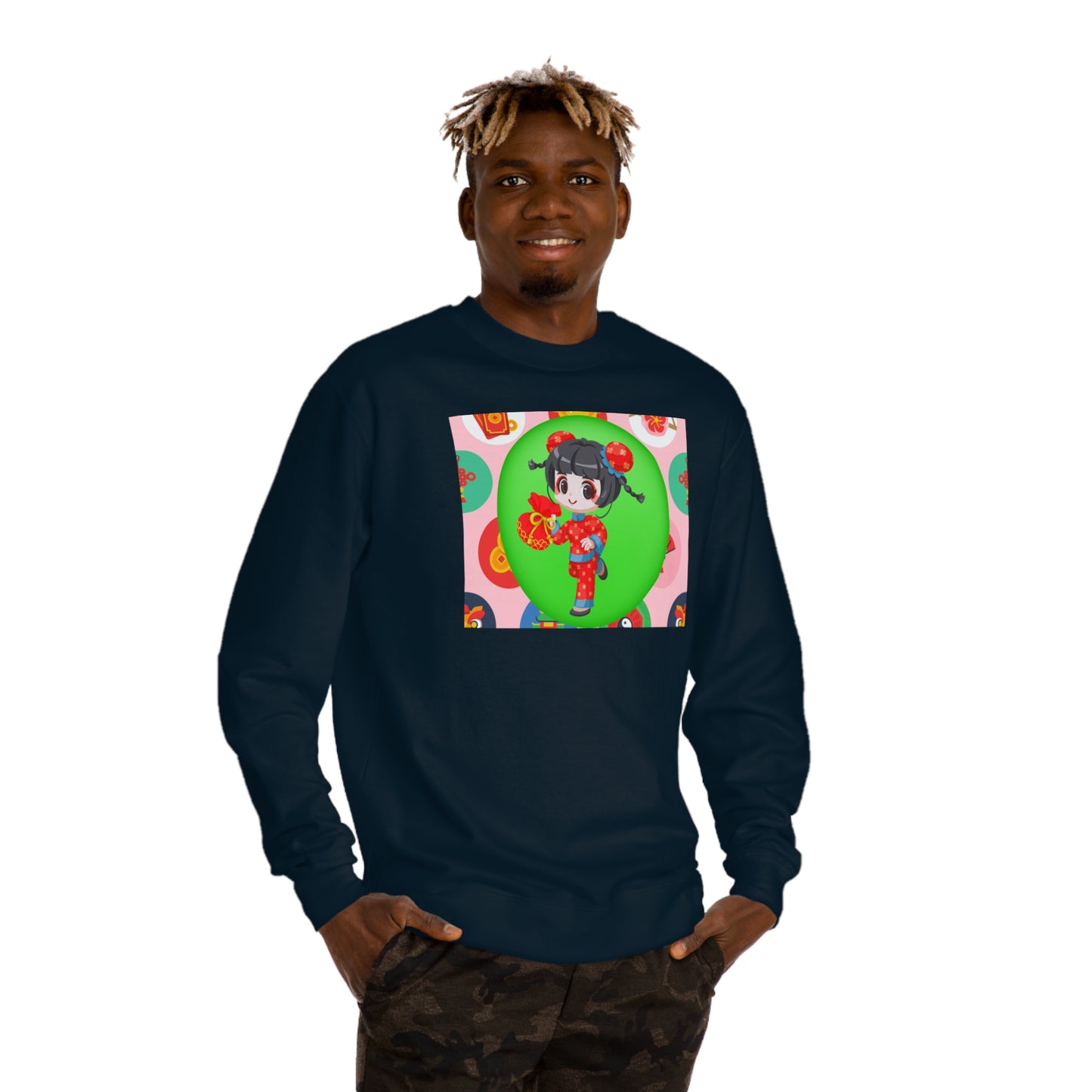 Soluvd Bubble Big Unisex, Women's, Men's Crew Neck Sweatshirt