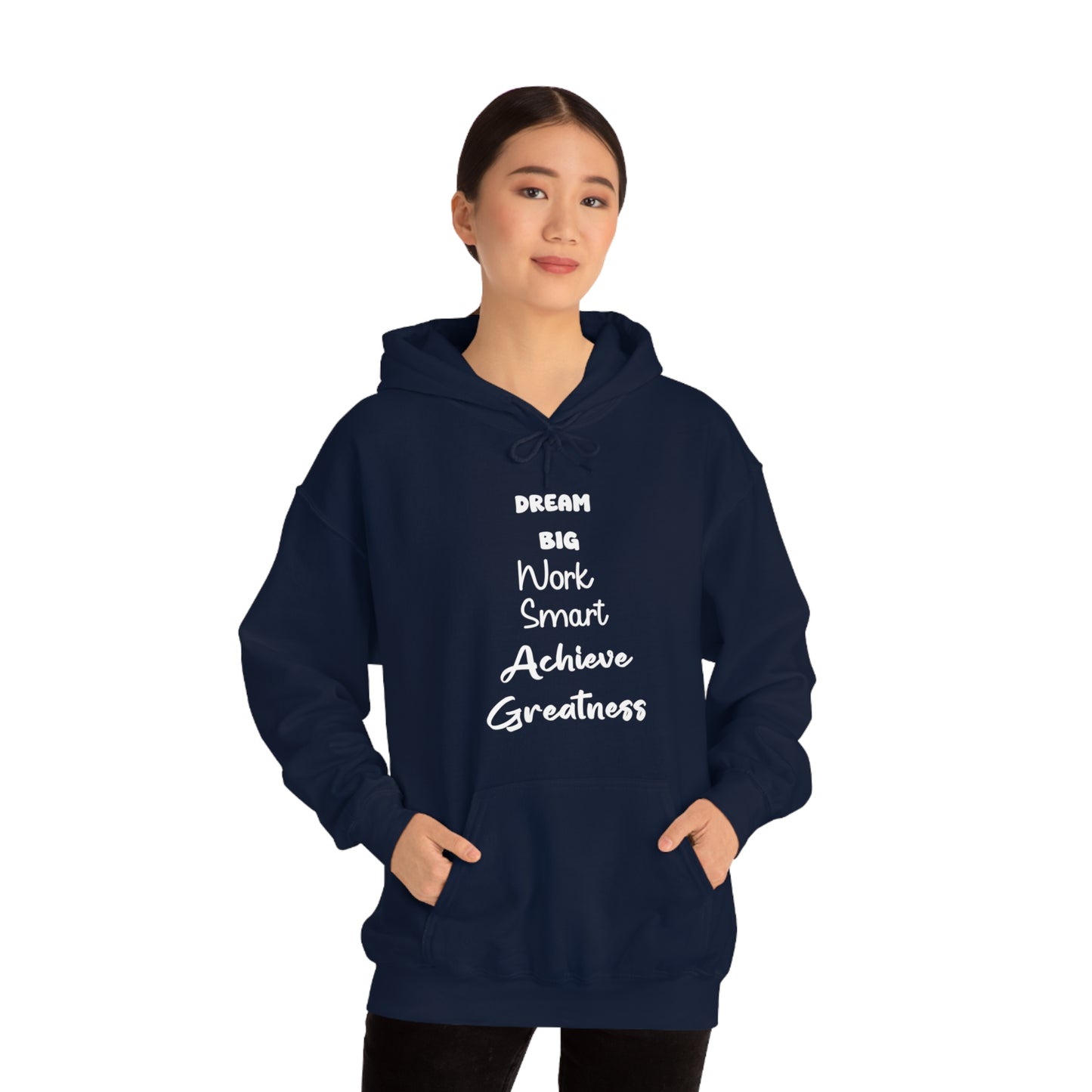 Soluvd Dream Big Unisex, Women's, Men's Heavy Blend™ Hooded Sweatshirt