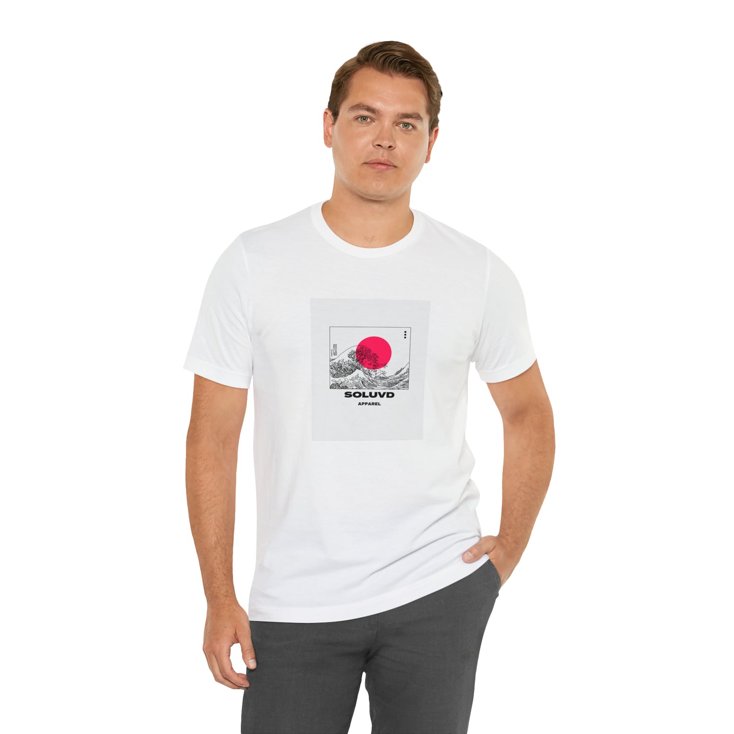 Soluvd Ink Waves Unisex, Women's, Men's Short Sleeve Tee