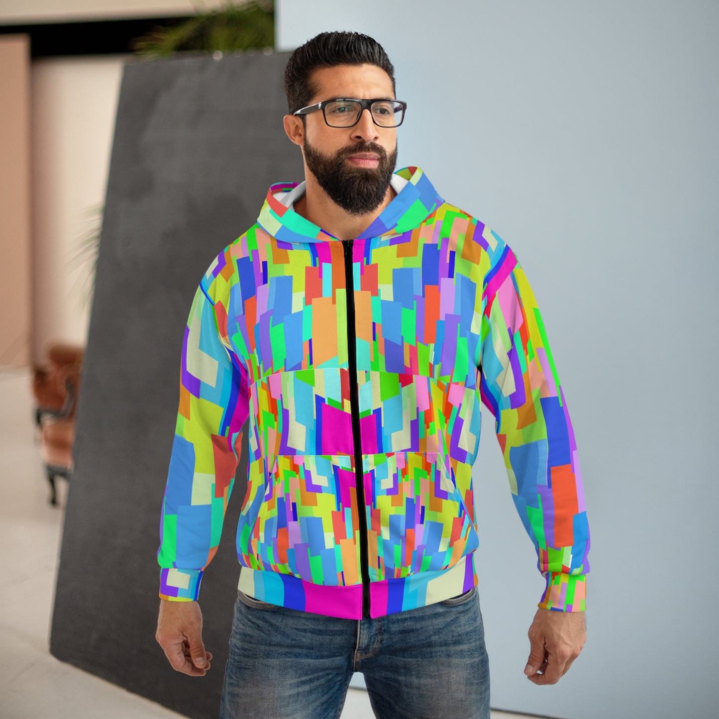 Soluvd Boxes Unisex, Women's, Men's Zip Hoodie