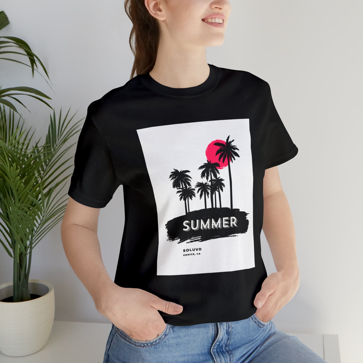 Soluvd Summer Unisex, Women's, Men's Short Sleeve Tee