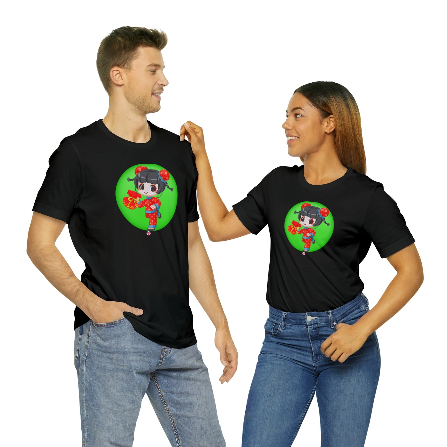 Soluvd Green Bubble Unisex, Women's, Men's Short Sleeve Tee