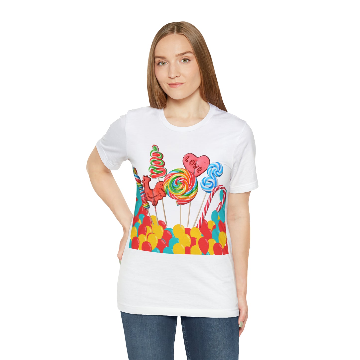 Soluvd Candyland Unisex, Women's, Men's Short Sleeve Tee