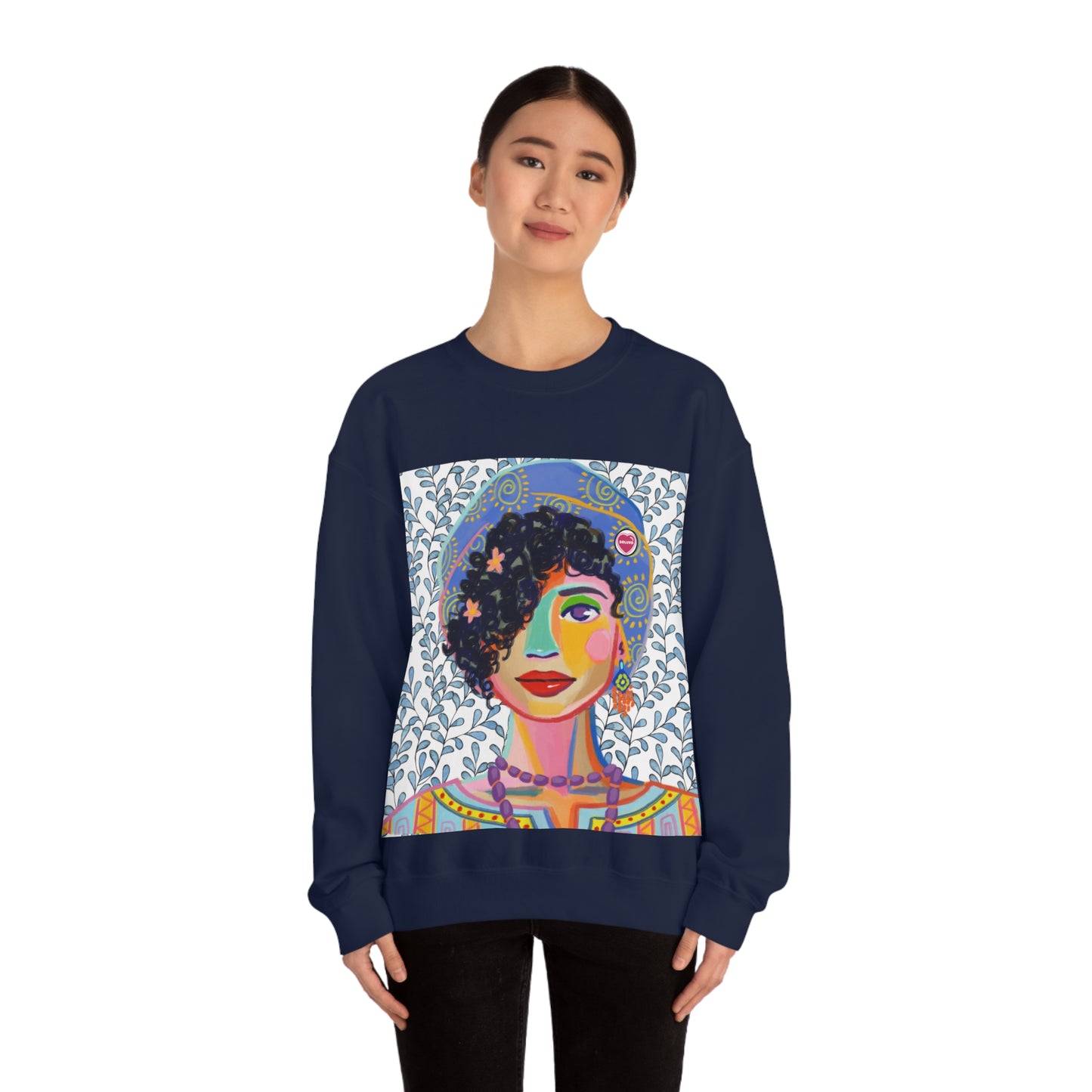Soluvd Beret Unisex Heavy Blend™ Crewneck Sweatshirt