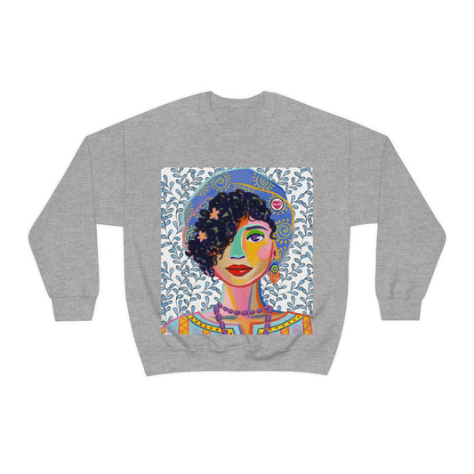 Soluvd Beret Unisex Heavy Blend™ Crewneck Sweatshirt