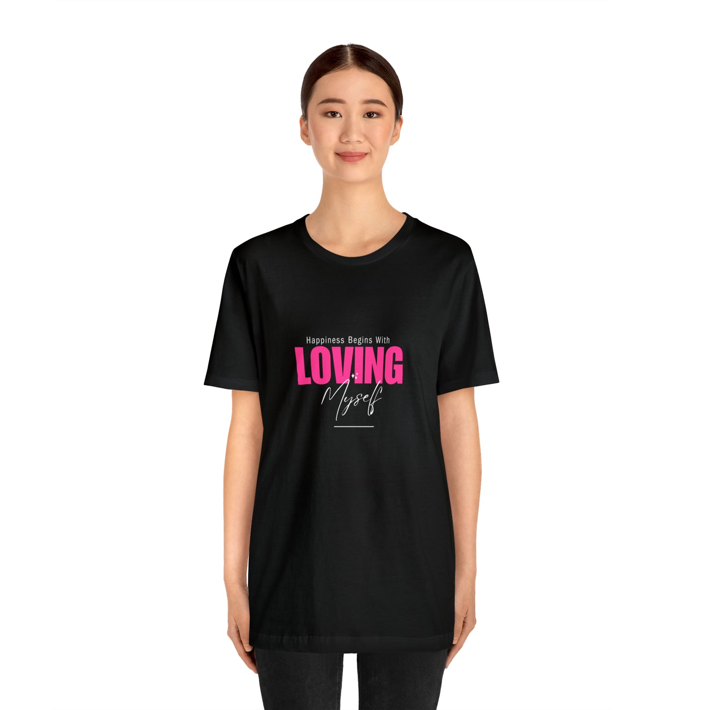 Soluvd Loving Myself Unisex, Women's, Men's Jersey Short Sleeve Tee