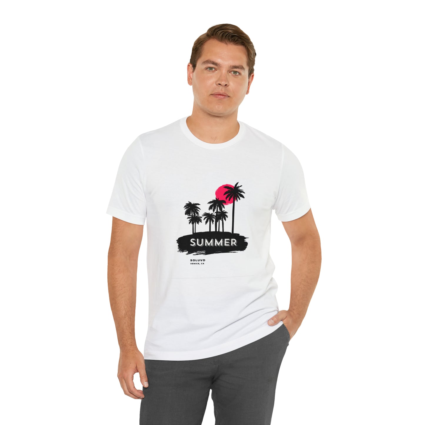 Soluvd Summer Unisex, Women's, Men's Short Sleeve Tee