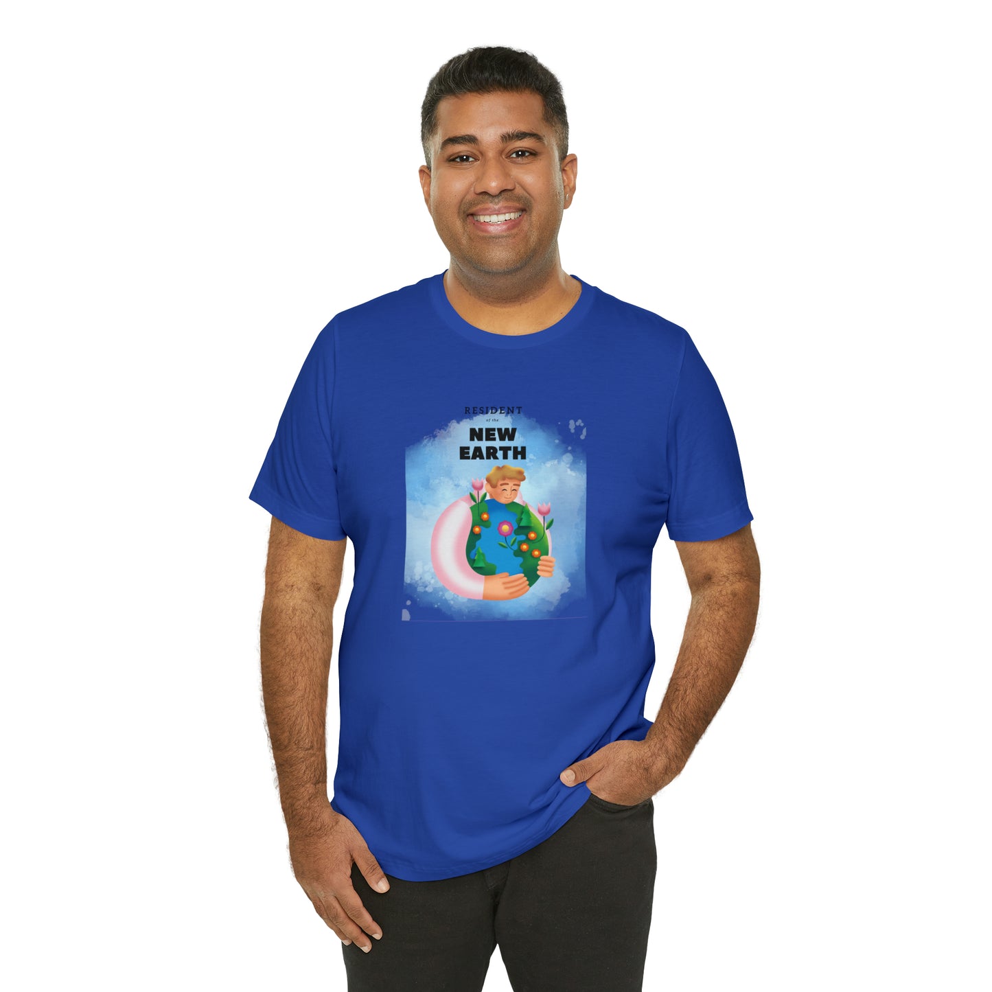 Soluvd Resident of The New Earth Mike Unisex Jersey Short Sleeve Tee