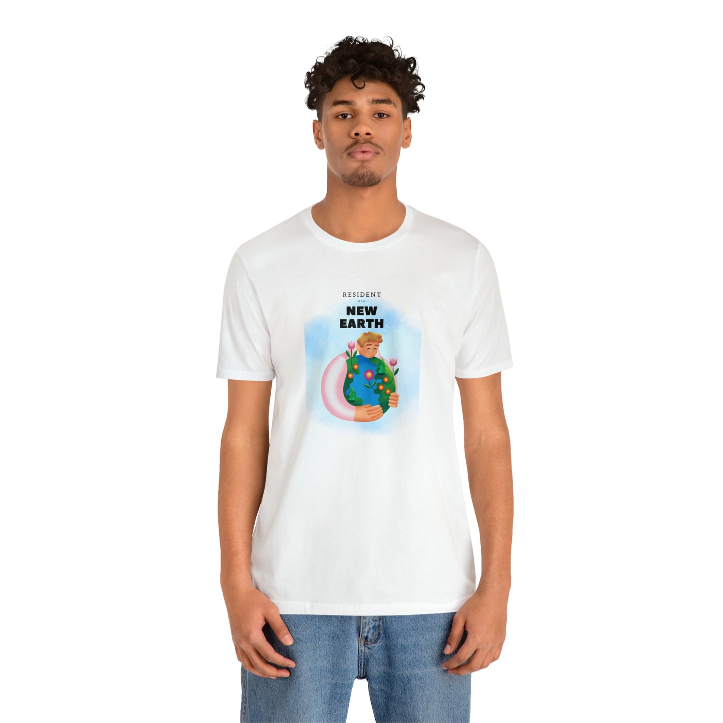 Soluvd Resident of The New Earth Mike Unisex Jersey Short Sleeve Tee