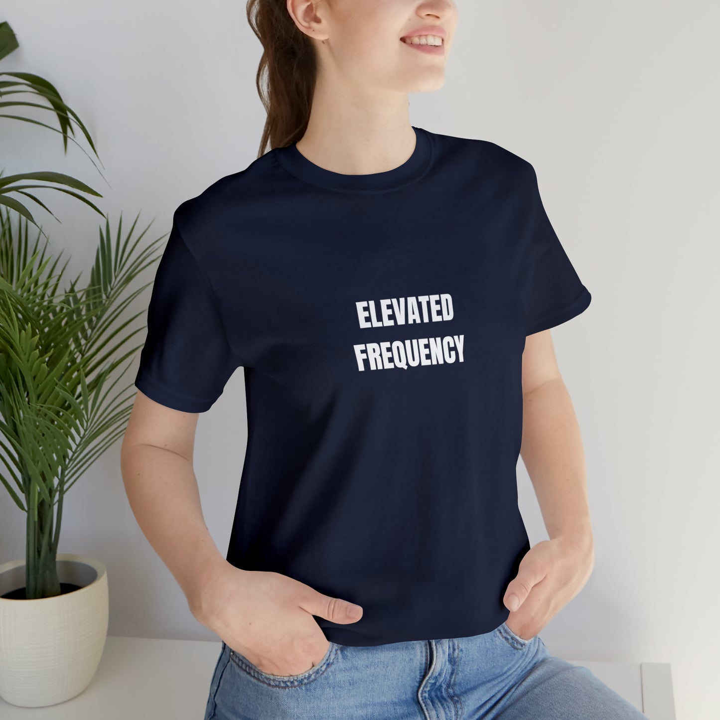 Soluvd Elevated Frequency Unisex, Women's, Men's Jersey Short Sleeve Tee