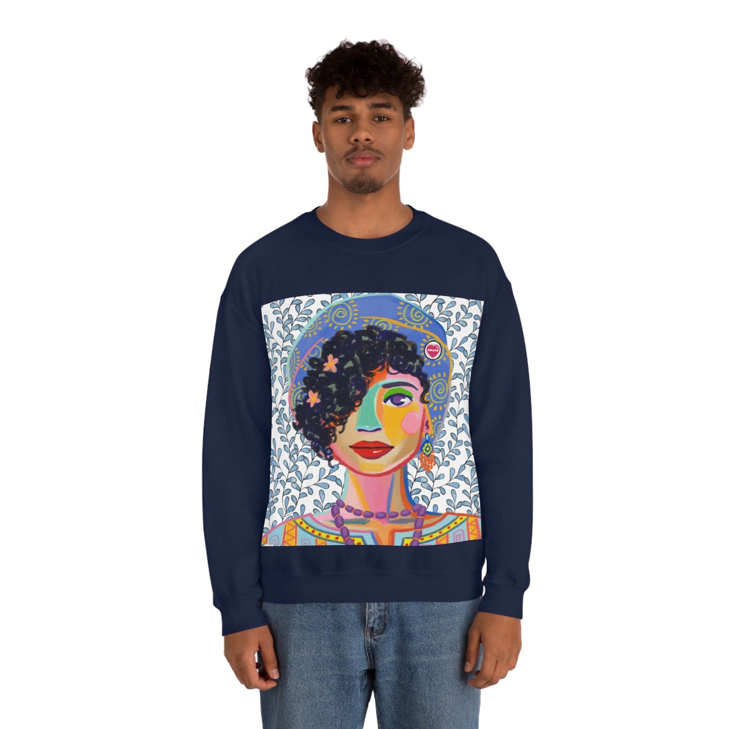 Soluvd Beret Unisex Heavy Blend™ Crewneck Sweatshirt