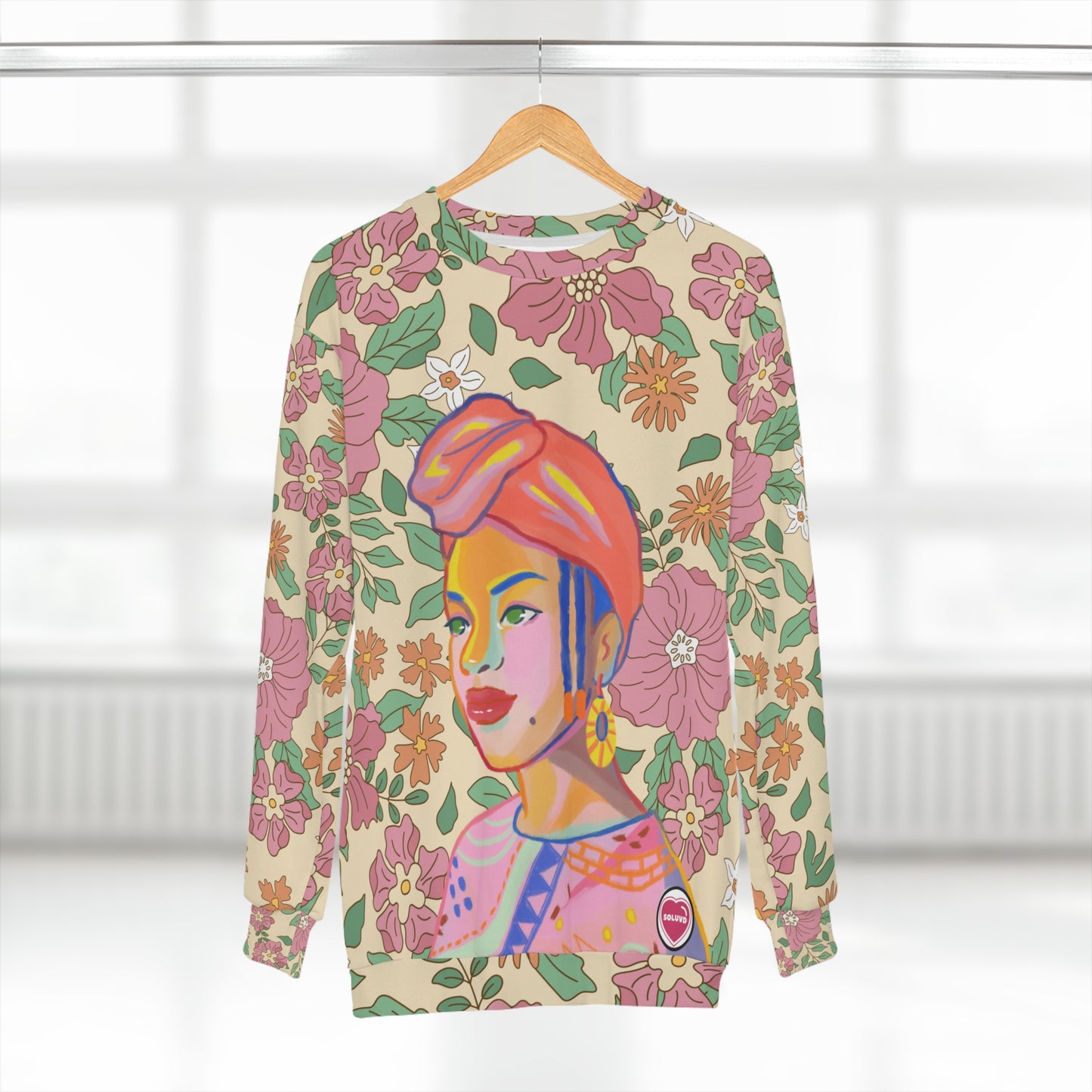 Soluvd Jet Unisex Sweatshirt (AOP)