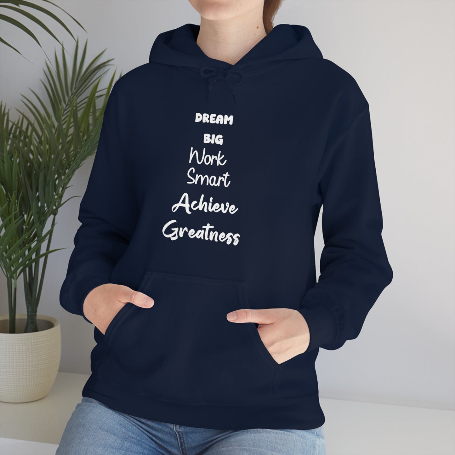 Soluvd Dream Big Unisex, Women's, Men's Heavy Blend™ Hooded Sweatshirt