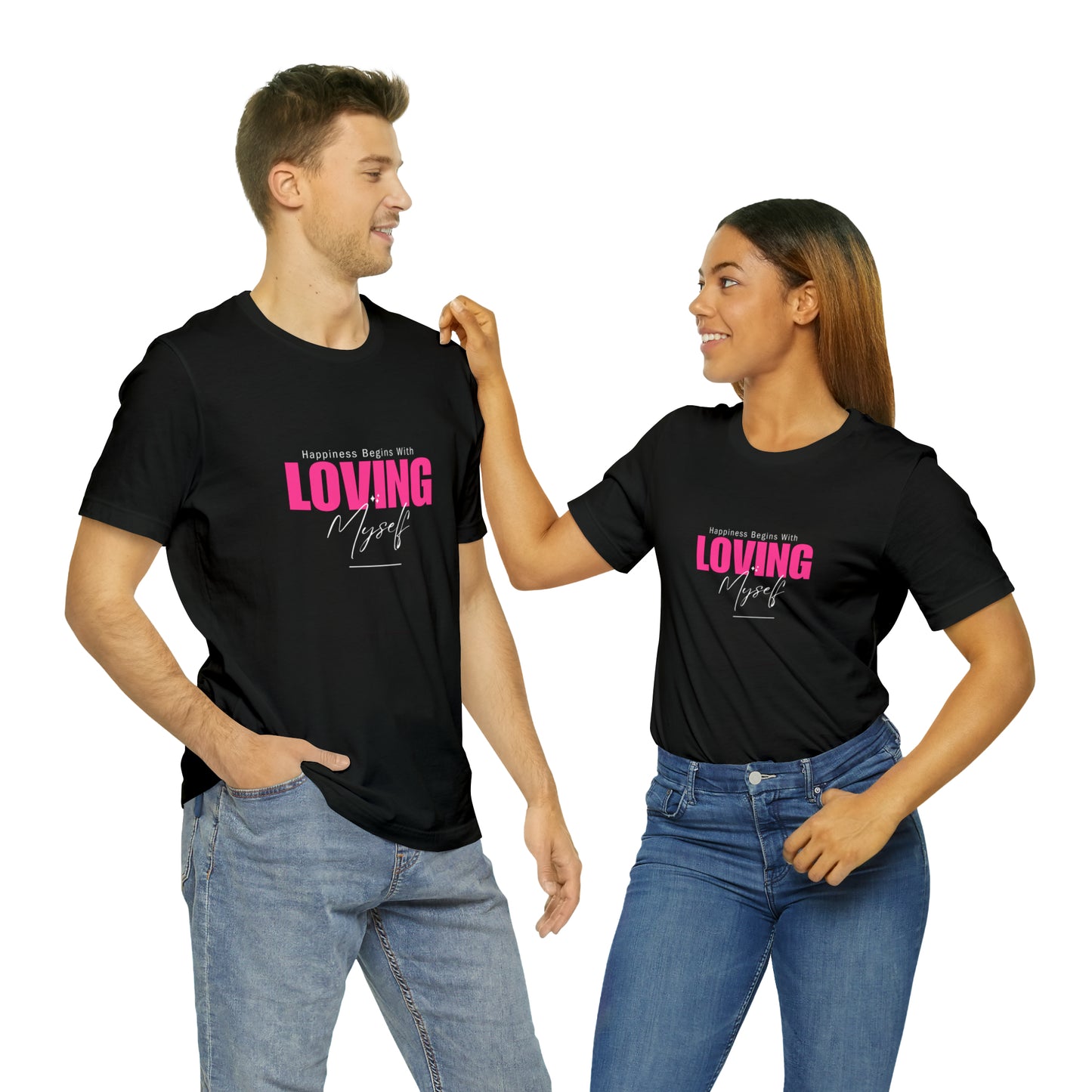Soluvd Loving Myself Unisex, Women's, Men's Jersey Short Sleeve Tee