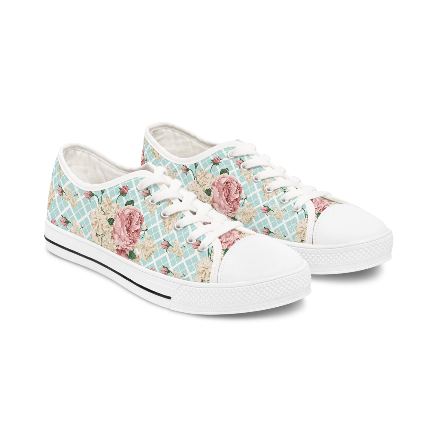 Soluvd More Roses Women's Low Top Sneakers