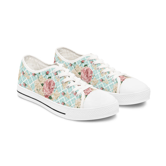Soluvd More Roses Women's Low Top Sneakers