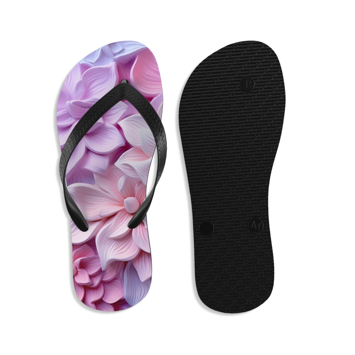 Soluvd 3D Flower An Unisex, Women's, Men's Flip-Flops