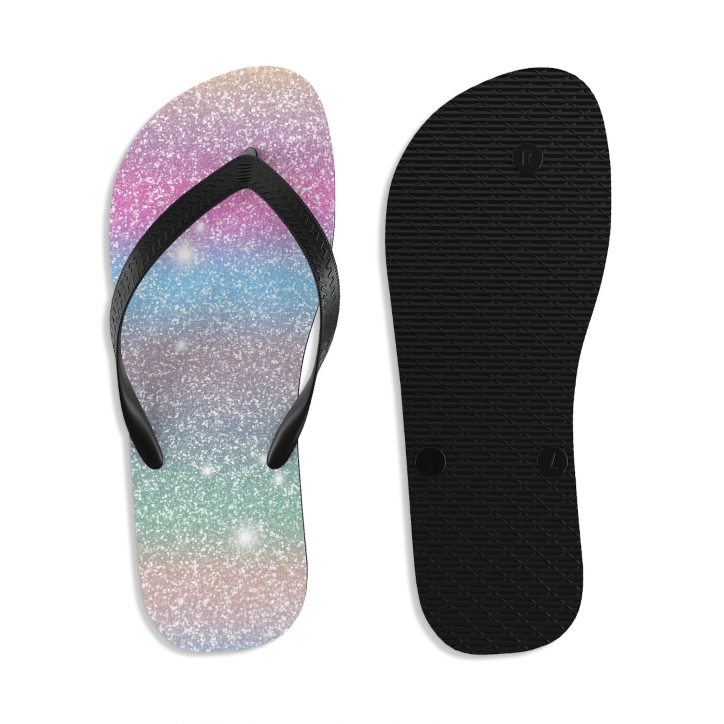 Soluvd Sparkle Unisex, Women's, Men's Flip-Flops