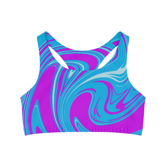 Soluvd Swirlie Seamless Sports Bra