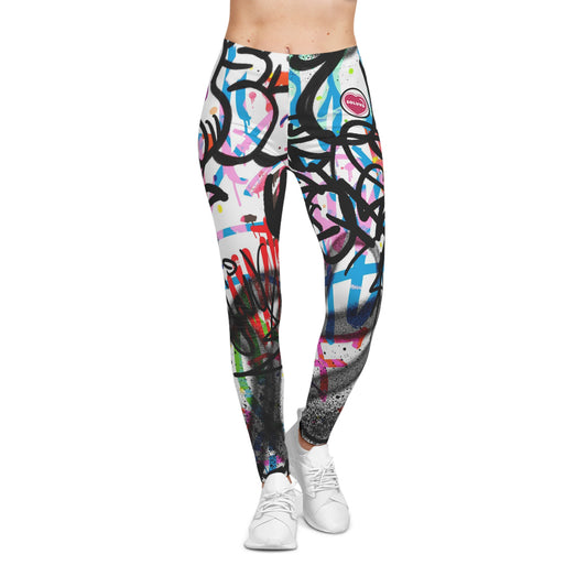 Soluvd Subway Women's Casual Leggings, Yoga Leggings