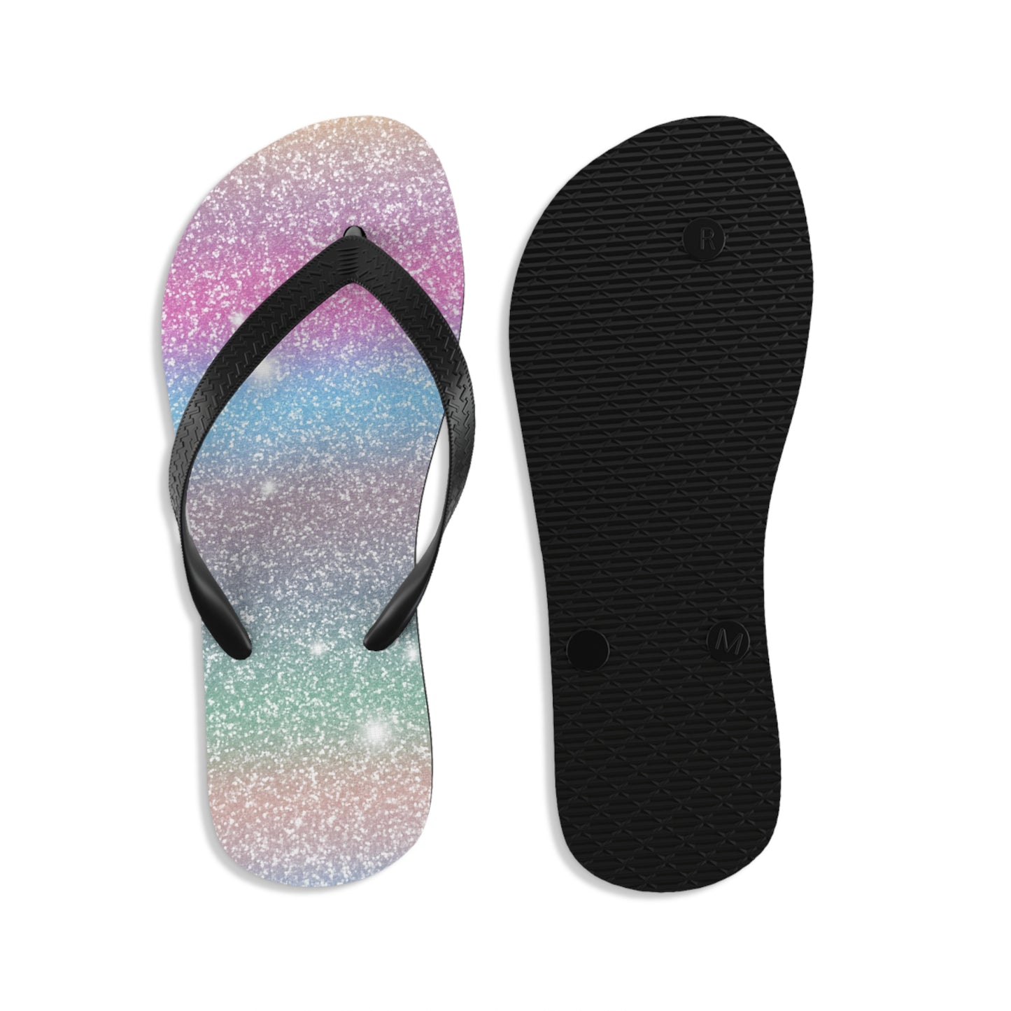 Soluvd Sparkle Unisex, Women's, Men's Flip-Flops