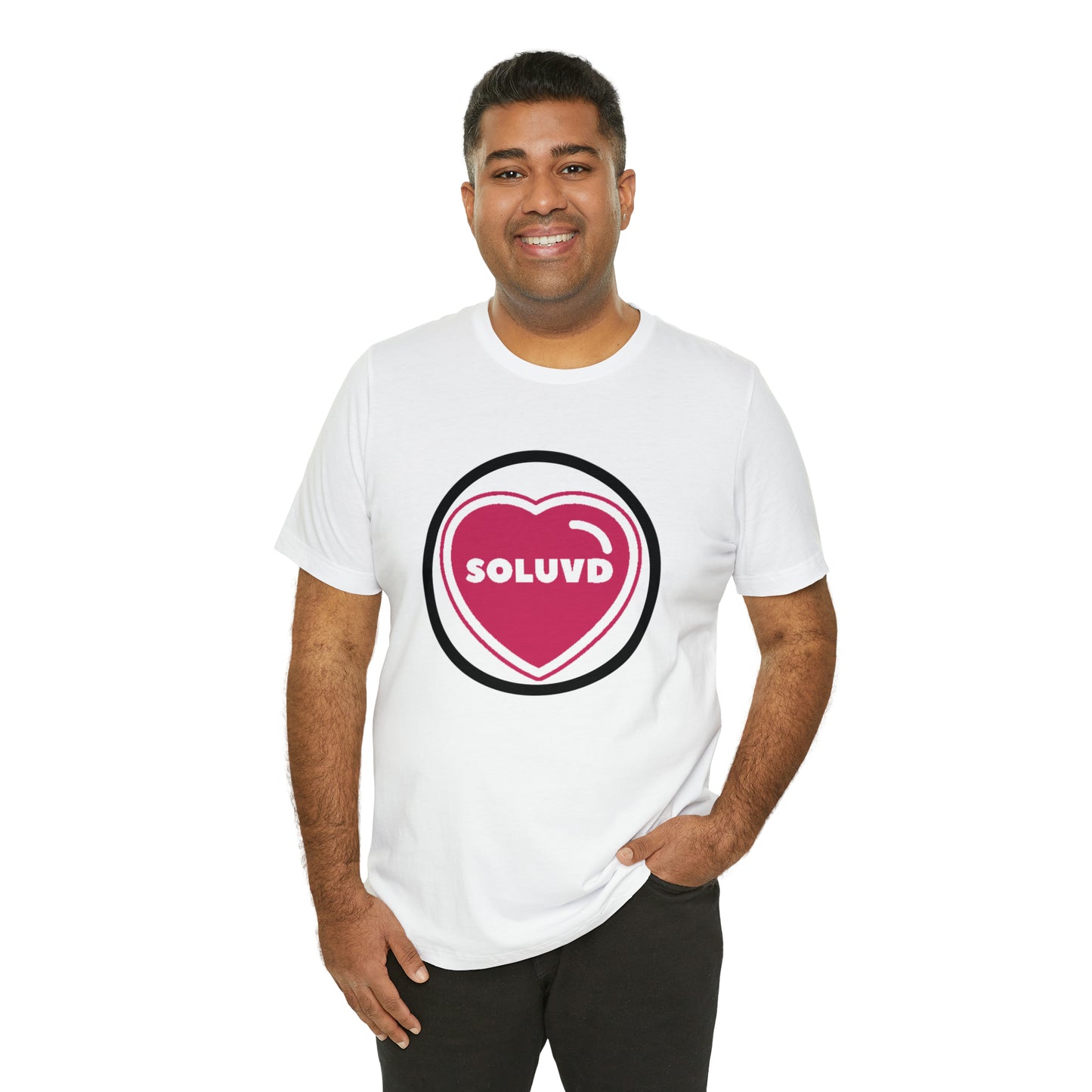 Soluvd Unisex Jersey Short Sleeve Logo One Tee