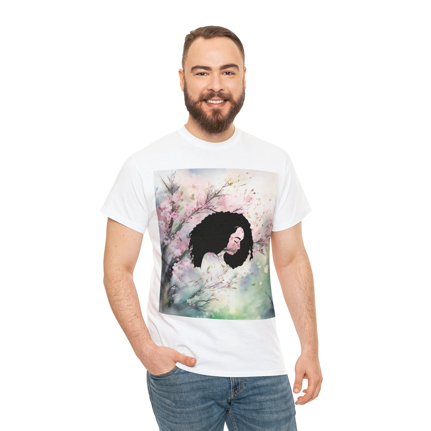 Soluvd Unisex Heavy Cotton Tee Cherry