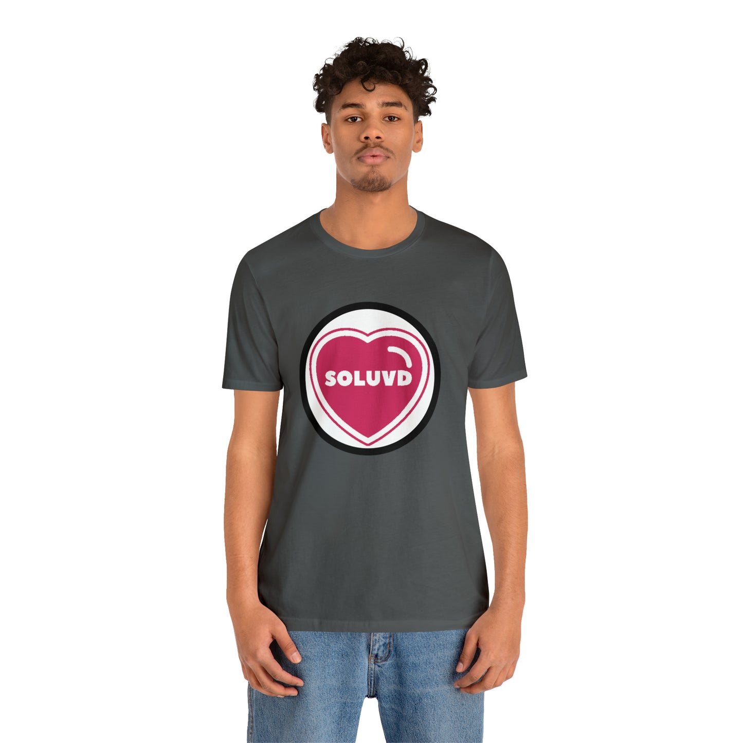 Soluvd Unisex Jersey Short Sleeve Logo One Tee