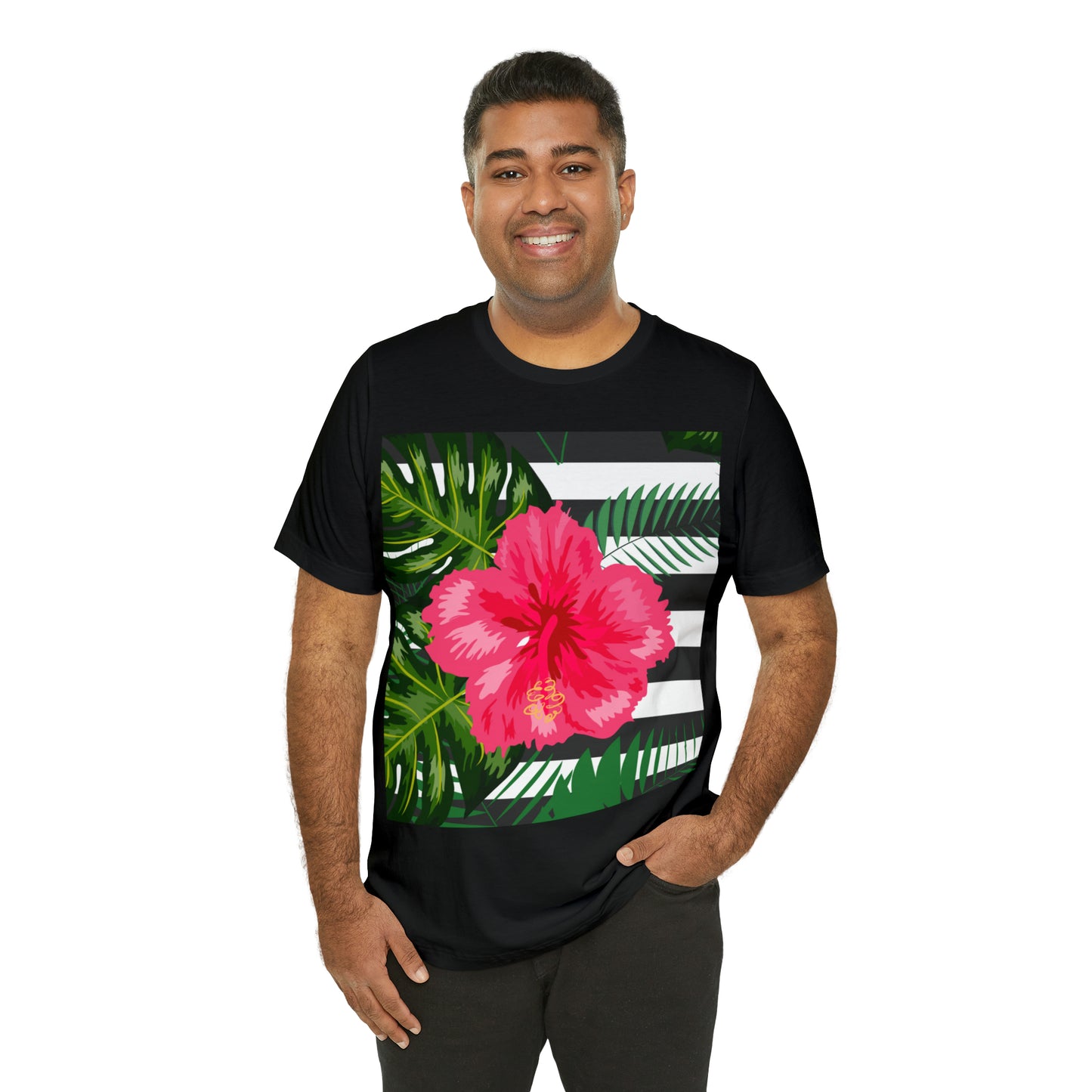 Soluvd Island Flower Unisex Jersey Short Sleeve Tee
