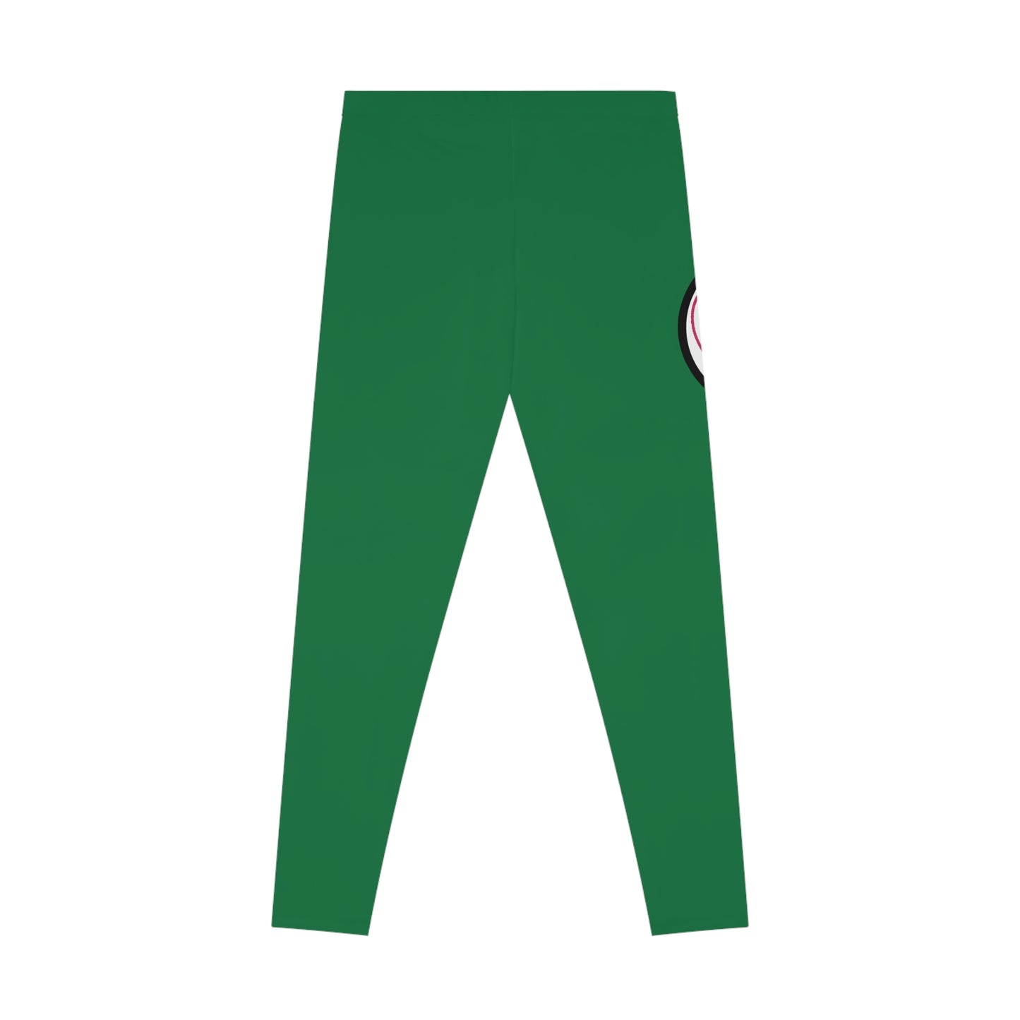 Soluvd Stretchy Leggings Logo One Green