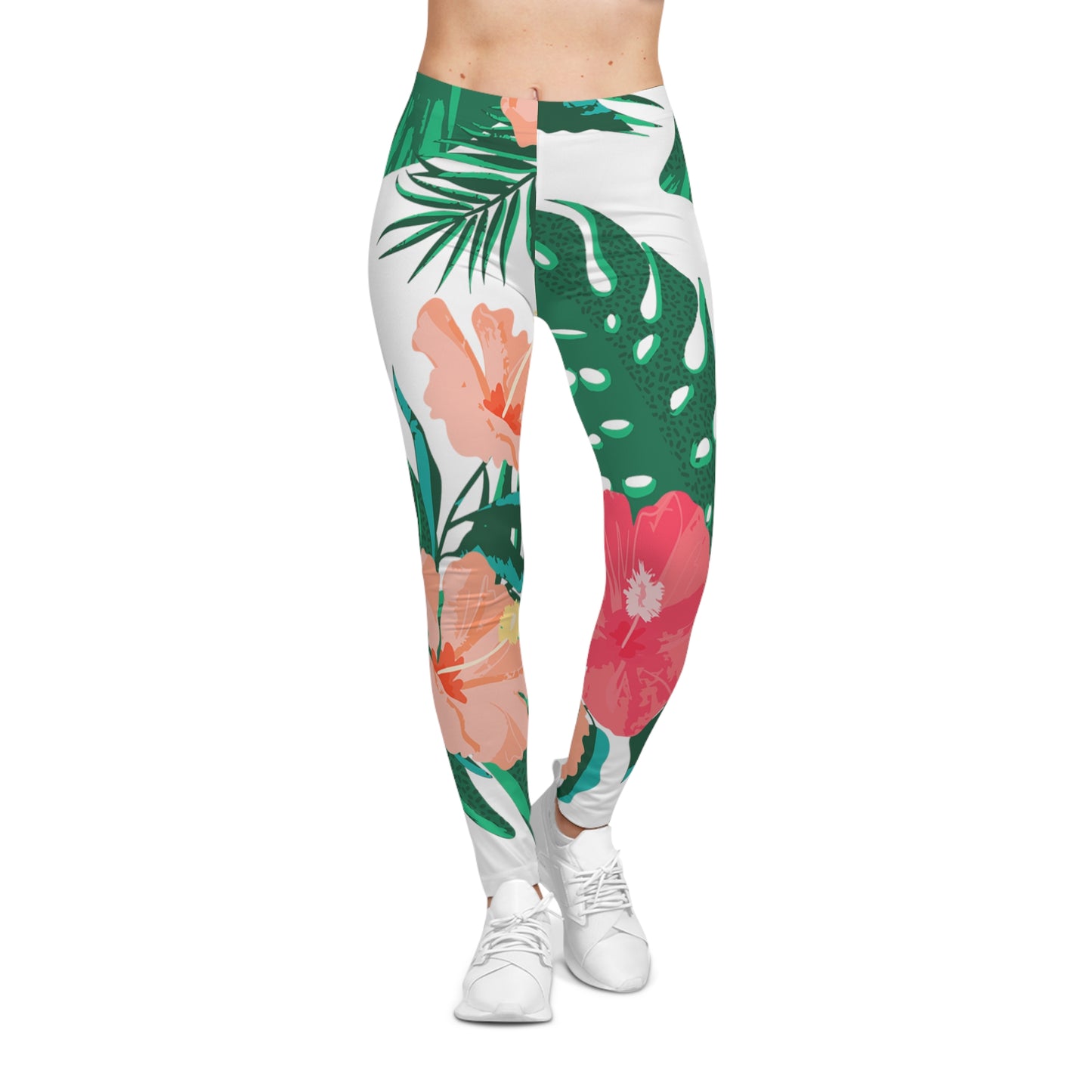 Soluvd Hawaiian Day Women's Casual Leggings