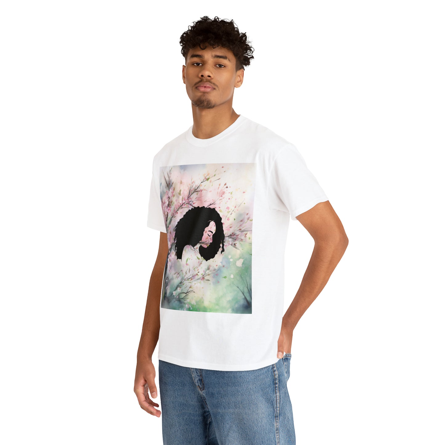 Soluvd Unisex Heavy Cotton Tee Cherry