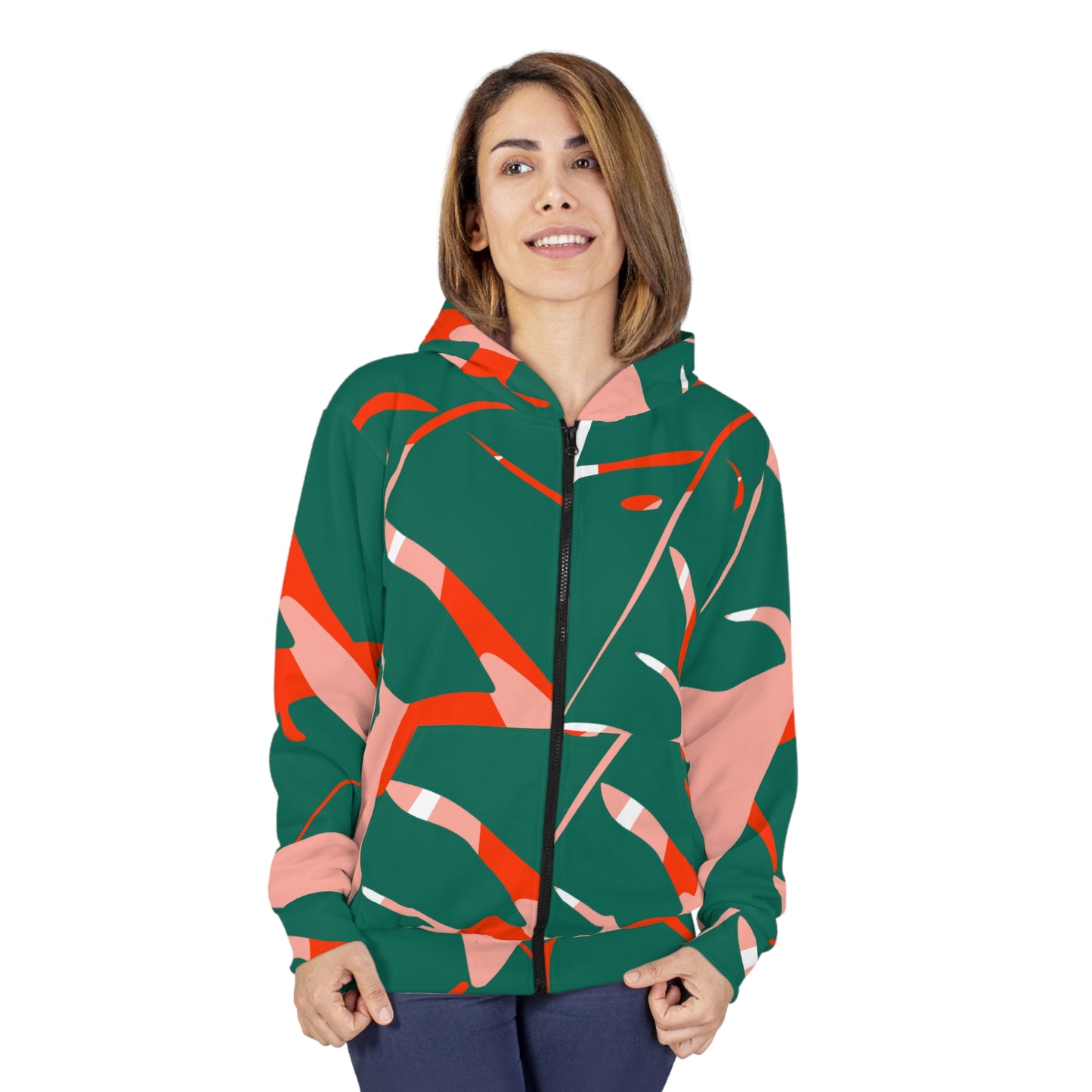 Soluvd Island Unisex Zip Hoodie