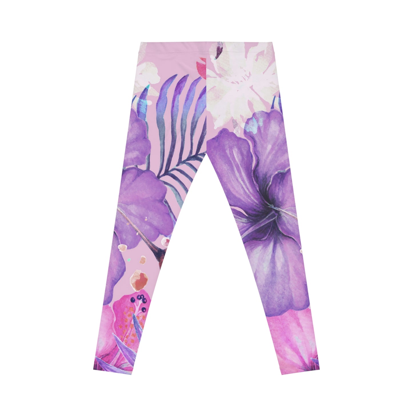 Soluvd Purple Vacay Women's Casual Leggings